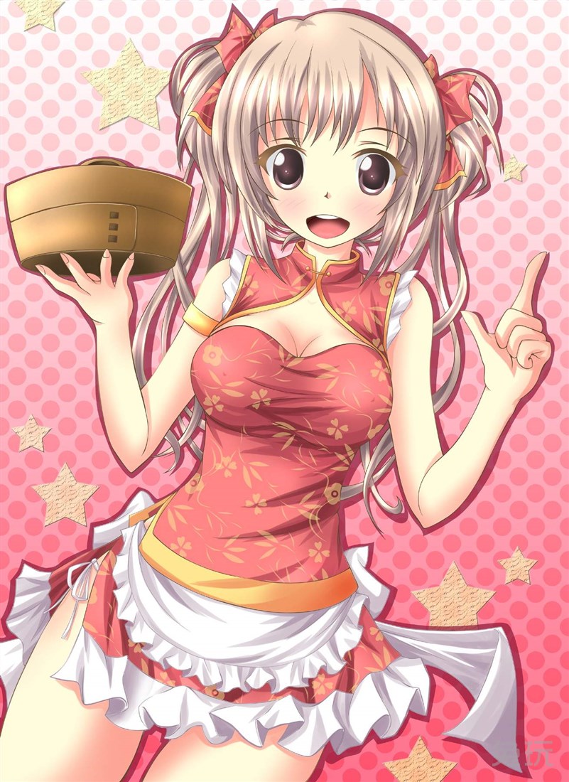 穿着旗袍的二次元动漫美少女福利图片(19)( 19/31 )