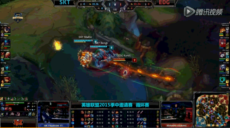 【msi回顾】小组赛skt vs edg 多兰引发的血案(5)