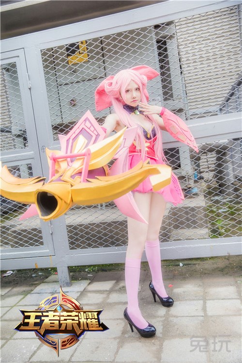 王者荣耀精美美女cos图欣赏 快点来舔屏吧!_兔