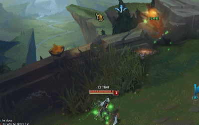 的视野通过墙体飘到他的身边,配上一个硬控制技能同样可以成功gank