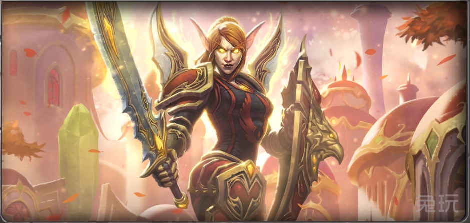 玩家魔改女伯爵原画:这样看上去就好多了_兔玩网魔兽
