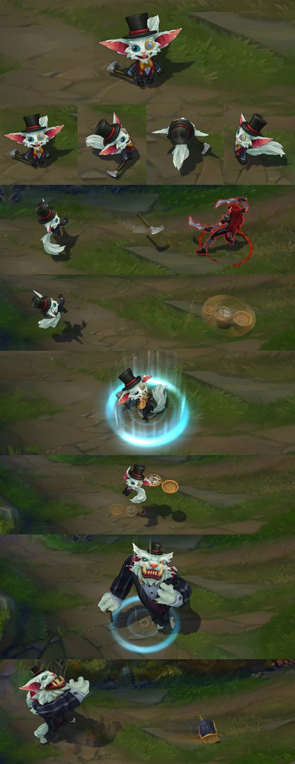 LOL测试服更新纳尔河流之王新皮肤 装备改动