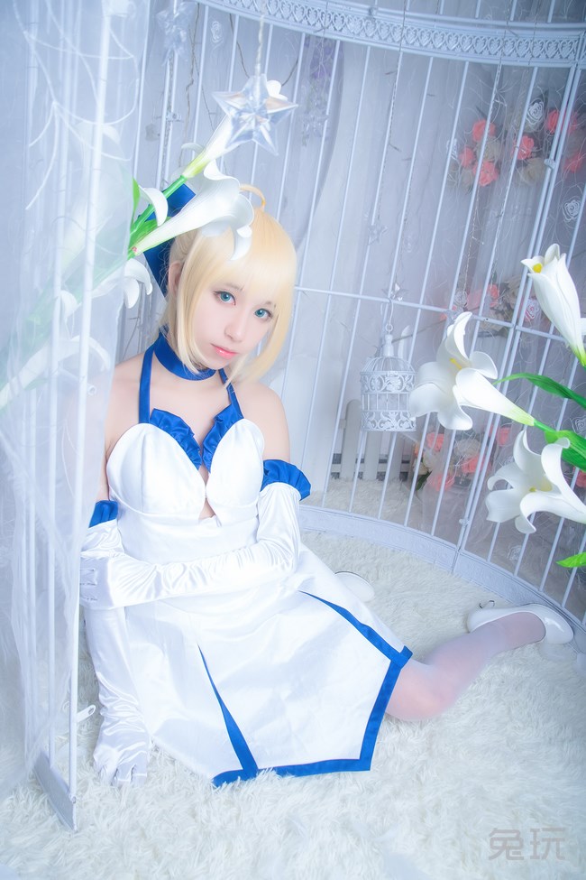 蓝百合saber(12)_兔玩网