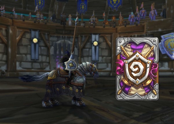 有灵魂的暴雪信仰粉 魔兽大神幻化炉石卡背_兔