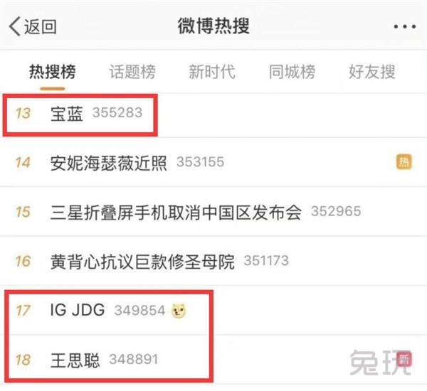 iG春季赛顺利夺冠 多个关键词登顶微博热搜