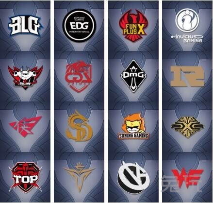 全新lpl战队图标上架公告_兔玩网英雄lol