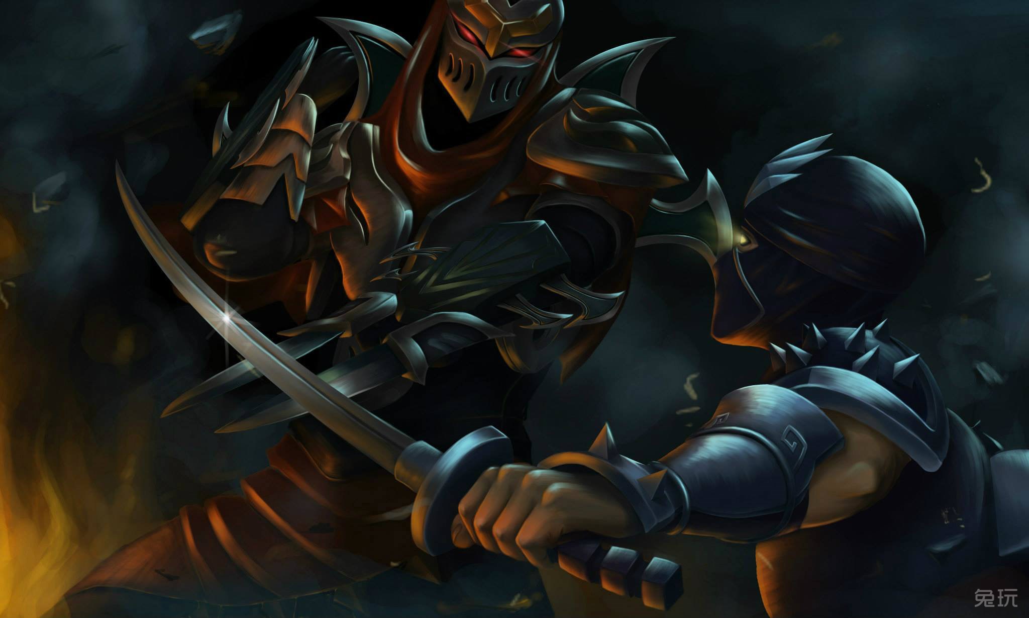 lol民间精美同人大作 高清壁纸堪比原画(31)_兔玩网英雄联盟