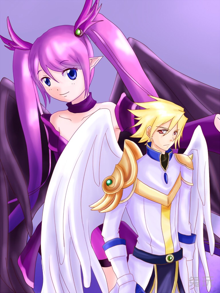 dnf同人美图精选系列 男女法男女枪cp同人(12)