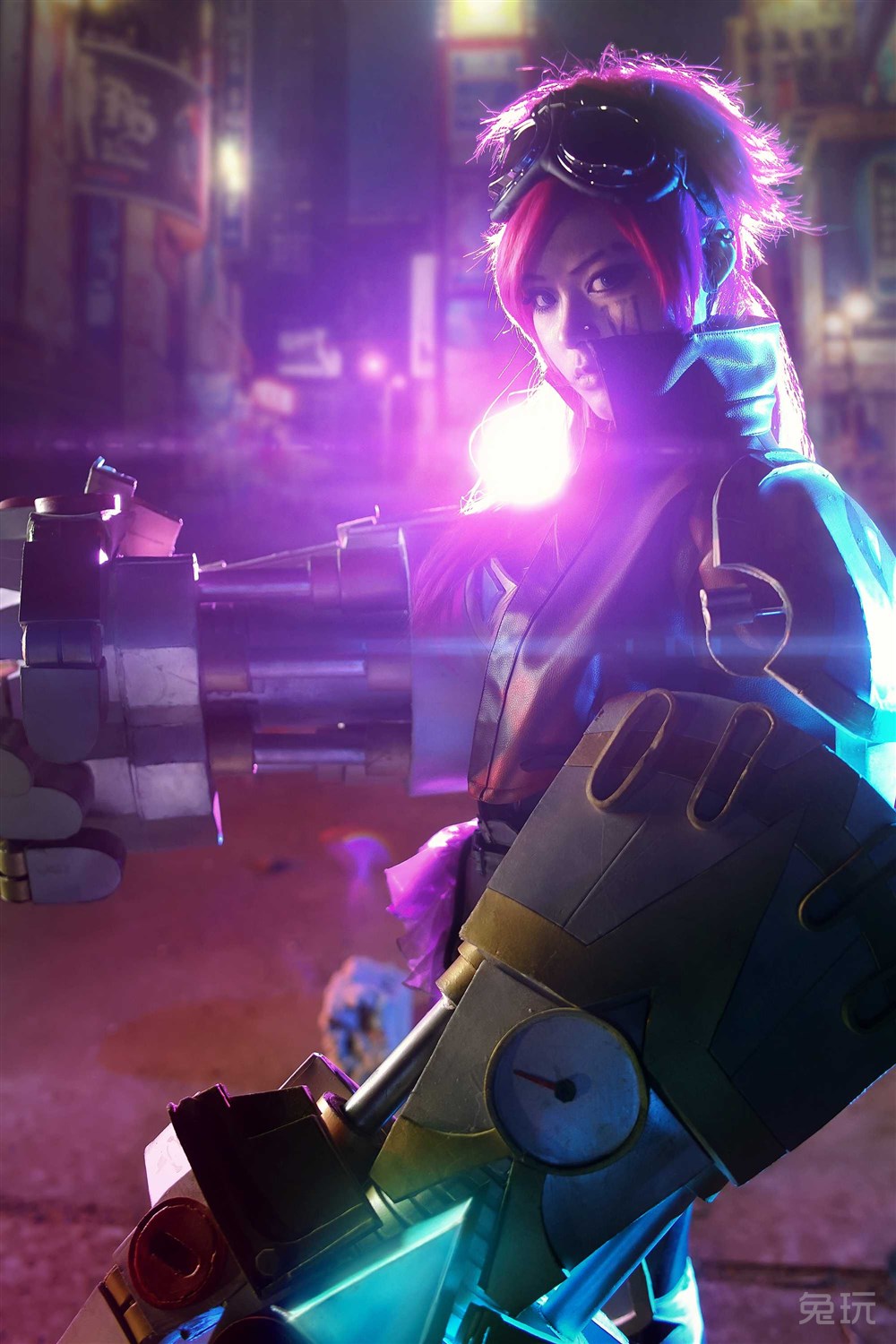 气质女神多兰盾小白露 cos英雄联盟众角色(8)