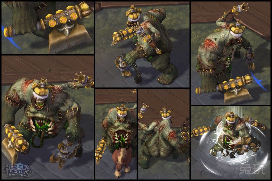 风暴英雄:大师级缝合怪皮肤配色展示(3)