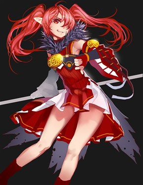 女魔法师二觉同人美图:伊斯塔战灵