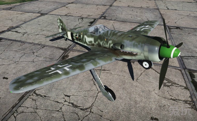 战争雷霆德系战机介绍 fw 190 d-13
