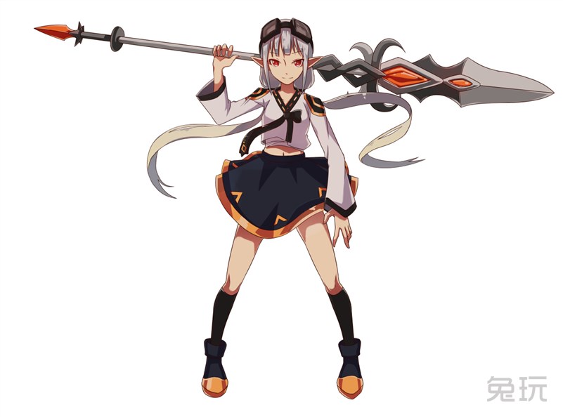 dnf同人美图欣赏 时间广场贝拉迪尔的nice body(5)