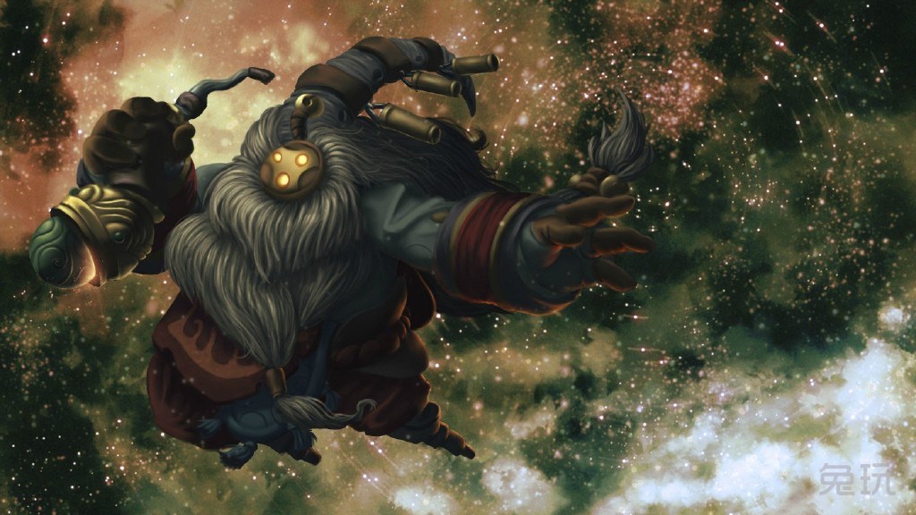 玩家同人画lol巴德:觉得像日漫中的哪个人物?(4)