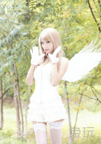 剑灵白天使时装cos图赏 如梦如幻似仙女(4)