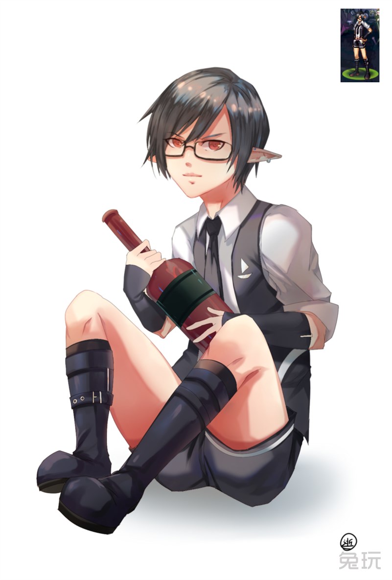 dnf同人美图欣赏 时间广场贝拉迪尔的nice body(11)